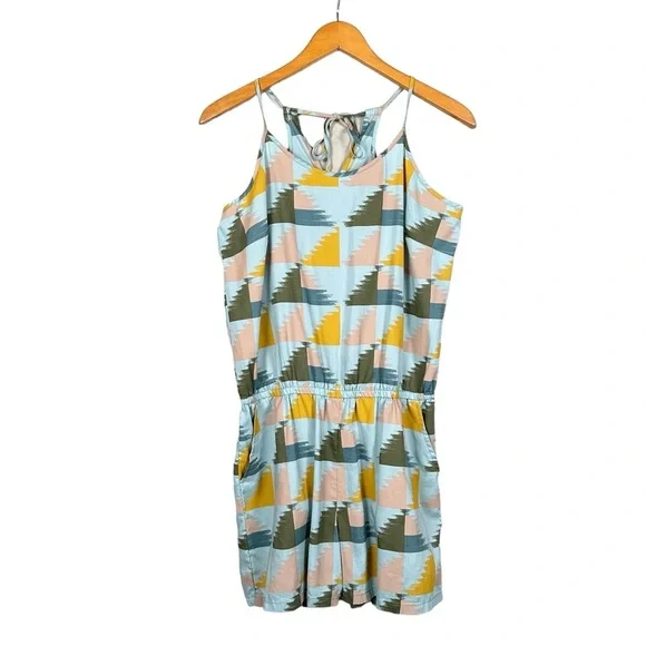 PRANA Franny Halter Neck Tie Romper - Picture 3 of 14